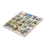 Create Your Own 25 Photo Collage Editable Tile<br><div class="desc">Create a timeless masterpiece with our "Editable 25 Photo Collage." Perfect for capturing memories from Christmas, birthdays, weddings, anniversaries, graduations, Father's Day, Mother's Day, or any other special occasion, this collage allows you to curate a personalised and stunning visual narrative. With its customisable features, you can arrange and edit the...</div>