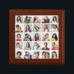 Create Your Own 25 Photo Collage Gift Box<br><div class="desc">Create your own 25 Photo Collage for Christmas, Birthdays, Weddings, Anniversaries, Graduations, Father's Day, Mother's Day or any other Special Occasion, with our easy-to-use design tool. Add your favourite photos of friends, family, vacations, hobbies and pets and you'll have a stunning, one-of-a-kind photo collage. Our custom photo collage is perfect...</div>