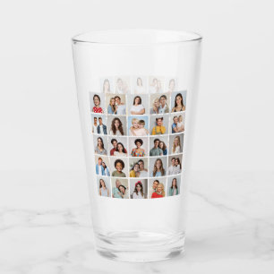 Create Your Own 25 Photo Collage Glass