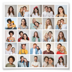 Create Your Own 25 Photo Collage Photo Enlargement