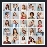 Create Your Own 25 Photo Collage Poster<br><div class="desc">Create your own 25 Photo Collage for Christmas, Birthdays, Weddings, Anniversaries, Graduations, Father's Day, Mother's Day or any other Special Occasion, with our easy-to-use design tool. Add your favourite photos of friends, family, vacations, hobbies and pets and you'll have a stunning, one-of-a-kind photo collage. Our custom photo collage is perfect...</div>