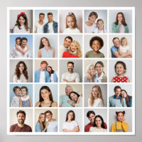 Create Your Own 25 Photo Collage