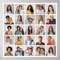 Create Your Own 25 Photo Collage