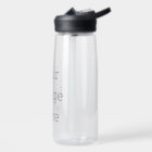 Create Your Own 25oz Clear Water Bottle