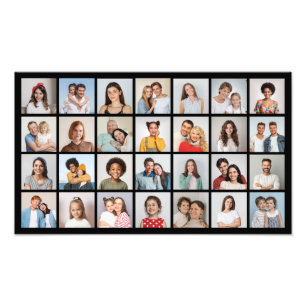Create Your Own 28 Photo Collage Photo Enlargement Print