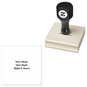 Create Your Own 2.5" x 2.5" Rubber Stamp