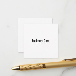 Create Your Own 2.5" x 2.5" Squared Enclosure Card