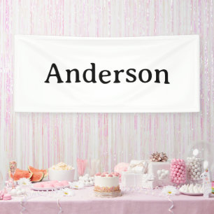 Create Your Own 2.5' x 6' Indoor Banner