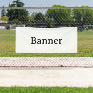 Create Your Own 2.5' x 6' Outdoor Banner