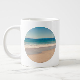 Create Your Own 2 Circle Photo Large Coffee Mug