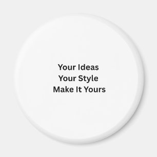 Create Your Own 2¼ Circular Magnet