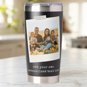 Create Your Own 2 Photo Insulated Tumbler