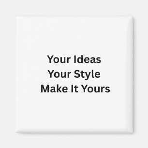 Create Your Own 2'' Square Magnet