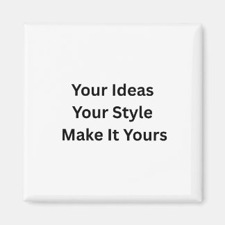 Create Your Own 2'' Square Magnet