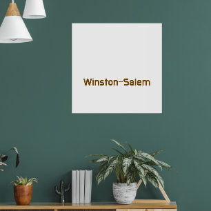 Create Your Own 30" x 30" Matte Poster