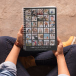 Create your own 30 x Photo collage Yearly Planner<br><div class="desc">Custom 30 photo collage yearly planner. This 30 picture grid organiser is the perfect gift for someone to keep their life in order! Simply customise using the template provided and upload thirty of your favourite photos.</div>