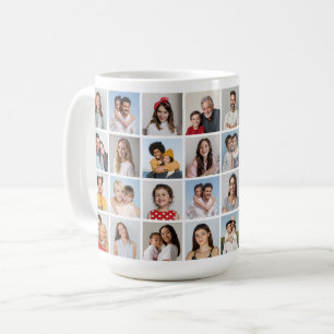 Create Your Own 32 Photo Collage Coffee Mug