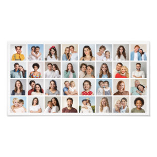 Create Your Own 32 Photo Collage Photo Enlargement