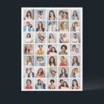 Create Your Own 35 Photo Collage<br><div class="desc">Create your own 35 Photo Collage for Christmas, Birthdays, Weddings, Anniversaries, Graduations, Father's Day, Mother's Day or any other Special Occasion, with our easy-to-use design tool. Add your favourite photos of friends, family, vacations, hobbies and pets and you'll have a stunning, one-of-a-kind photo collage. Our custom photo collage is perfect...</div>