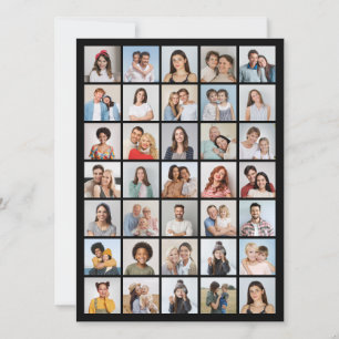 Create Your Own 35 Photo Collage Card