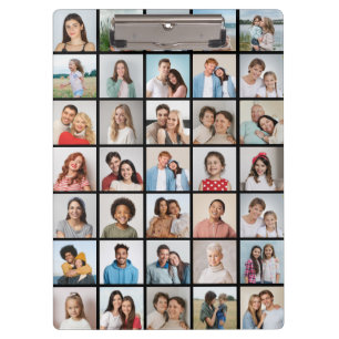 Create Your Own 35 Photo Collage Clipboard