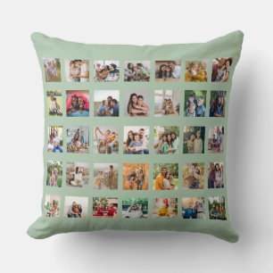 Create Your Own 35 Photo Collage Cushion