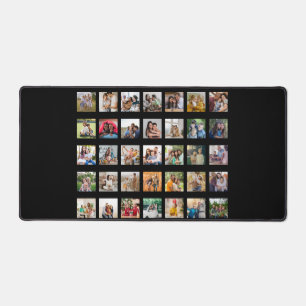 Create Your Own 35 Photo Collage Desk Mat