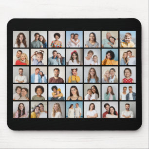 Create Your Own 35 Photo Collage Mouse Mat
