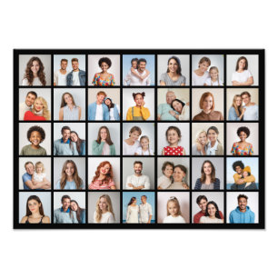 Create Your Own 35 Photo Collage Photo Enlargement