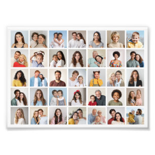 Create Your Own 35 Photo Collage Photo Enlargement Print