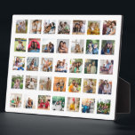 Create Your Own 35 Photo Collage Plaque<br><div class="desc">Craft a personalised masterpiece with our "Create Your Own 35 Photos Collage." This unique and customisable gift idea allows you to curate a collage of cherished memories, transforming them into a heartfelt and visually stunning composition. Whether it's for birthdays, anniversaries, or any special occasion, this collage captures the essence of...</div>
