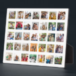 Create Your Own 35 Photo Collage Plaque<br><div class="desc">Craft a personalised masterpiece with our "Create Your Own 35 Photos Collage." This unique and customisable gift idea allows you to curate a collage of cherished memories, transforming them into a heartfelt and visually stunning composition. Whether it's for birthdays, anniversaries, or any special occasion, this collage captures the essence of...</div>