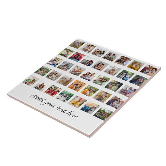 Create Your Own 35 Photo Collage Tile (Side)