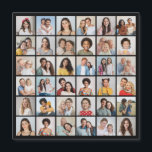 Create Your Own 36 Photo Collage Magnetic Card<br><div class="desc">Create your own 36 Photo Collage for Christmas, Birthdays, Weddings, Anniversaries, Graduations, Father's Day, Mother's Day or any other Special Occasion, with our easy-to-use design tool. Add your favorite photos of friends, family, vacations, hobbies and pets and you'll have a stunning, one-of-a-kind photo collage. Our custom photo collage is perfect...</div>