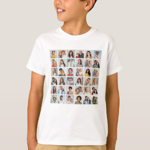 Create Your Own 36 Photo Collage T-Shirt