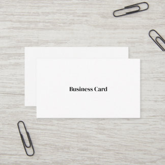 Create Your Own 3.5" x 2.0" Business Card