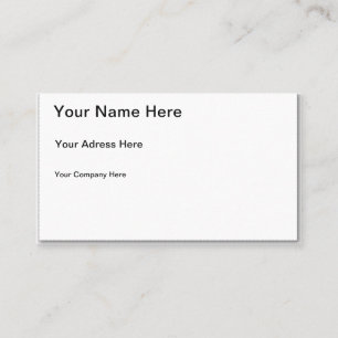 Create Your Own 3.5" x 2.0" Matte Business Cards