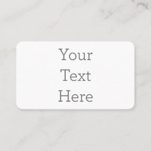 Create Your Own 3.5" x 2.0" Rounded Matte Card