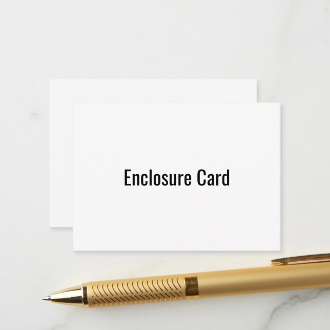 Create Your Own 3.5" x 2.5" Squared Enclosure Card (Front/Back In Situ)