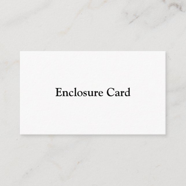 Create Your Own 3.5" x 2" Enclosure Card (Front)