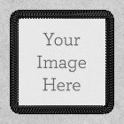 Create Your Own 3" Circle White Iron-On Patch