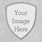 Create Your Own 3" Circle White Iron-On Patch