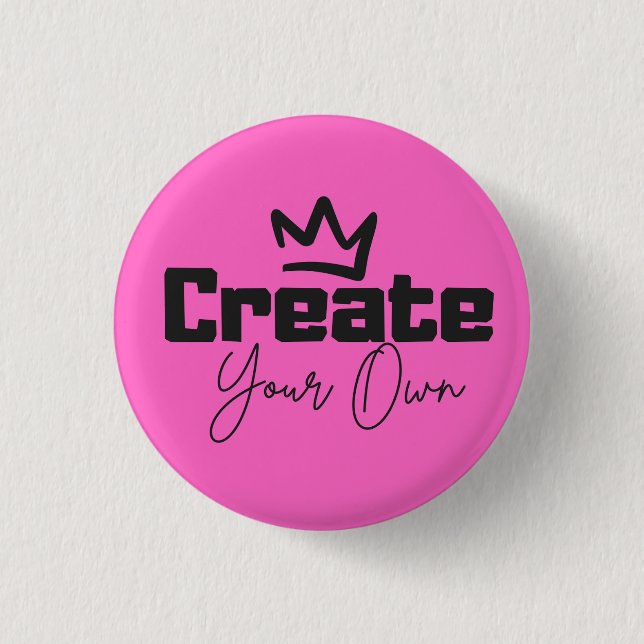 Create Your Own 3 Cm Round Badge (Front)