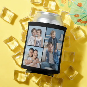 Create Your Own 3 Photo Collage Can Cooler