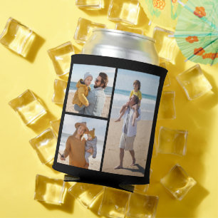Create Your Own 3 Photo Collage Can Cooler