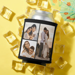 Create Your Own 3 Photo Collage Can Cooler