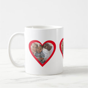 Create Your Own 3 Photo Collage Coffee Mug