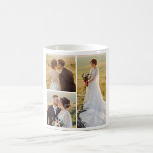 Create Your Own 3 Photo Collage Coffee Mug