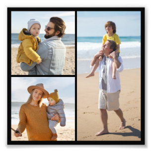 Create Your Own 3 Photo Collage Photo Enlargement