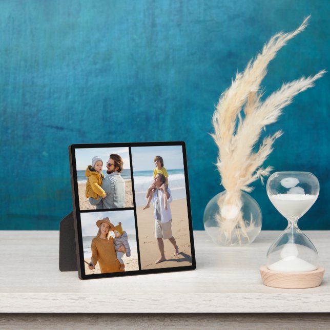 Create Your Own 3 Photo Collage Plaque (Insitu)